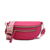 Canvas Strap Bum Bag with Tassels
