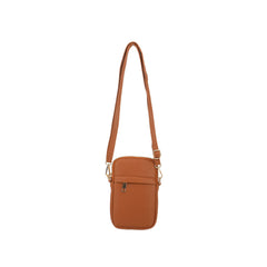 Zip Pocket Front Crossbody Phone Bag