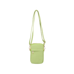 Zip Pocket Front Crossbody Phone Bag