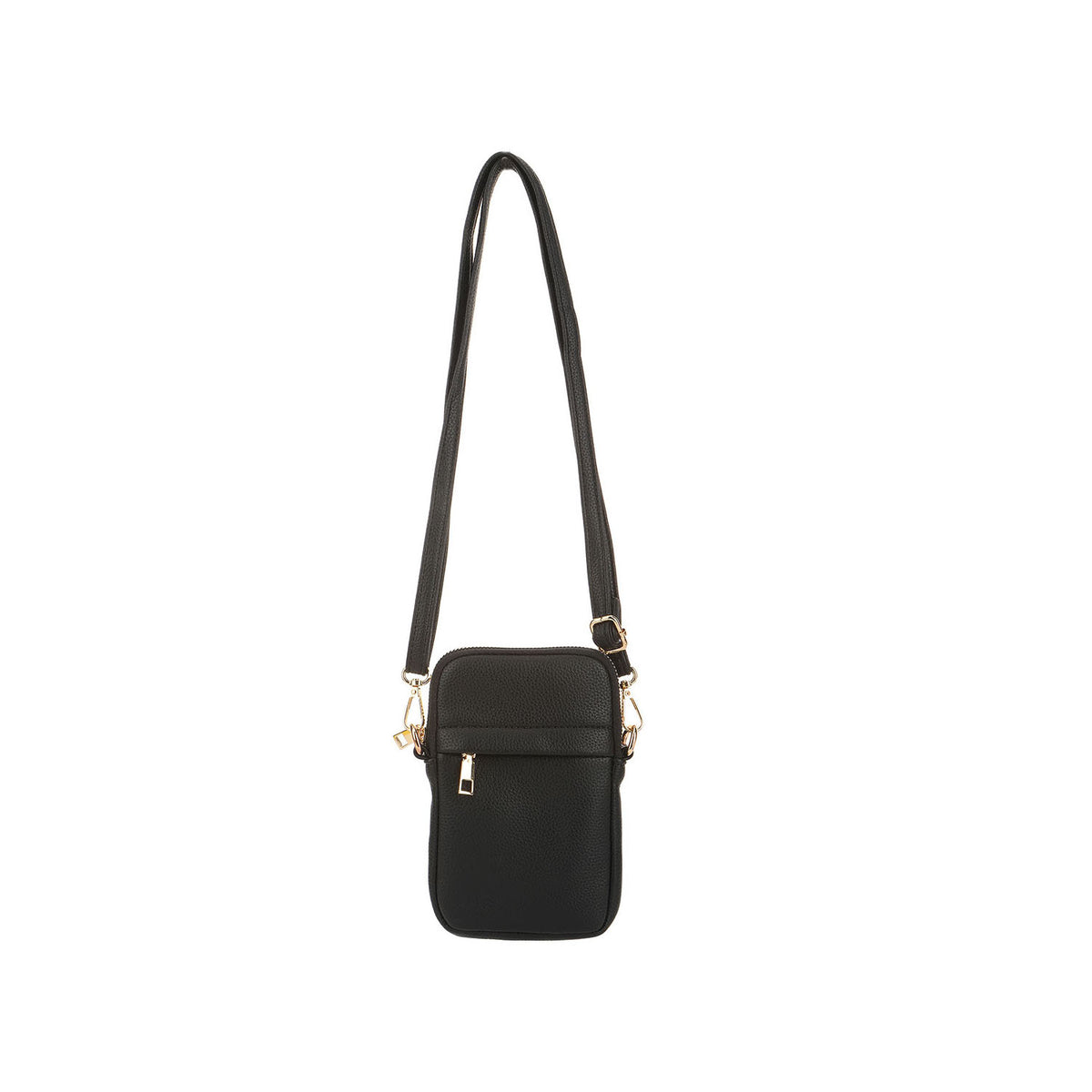 Zip Pocket Front Crossbody Phone Bag