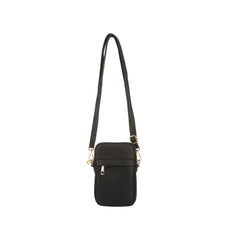 Zip Pocket Front Crossbody Phone Bag